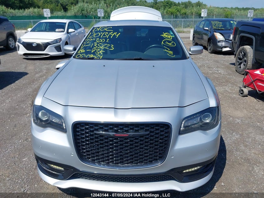 2022 Chrysler 300 S VIN: 2C3CCABG2NH135623 Lot: 12043144