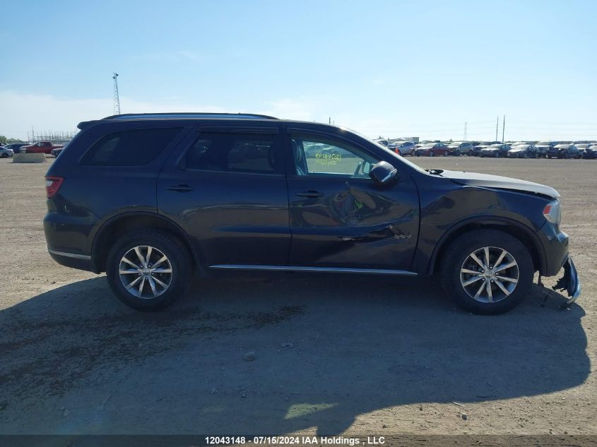 2014 Dodge Durango Limited VIN: 1C4RDJDG1EC490771 Lot: 12043148