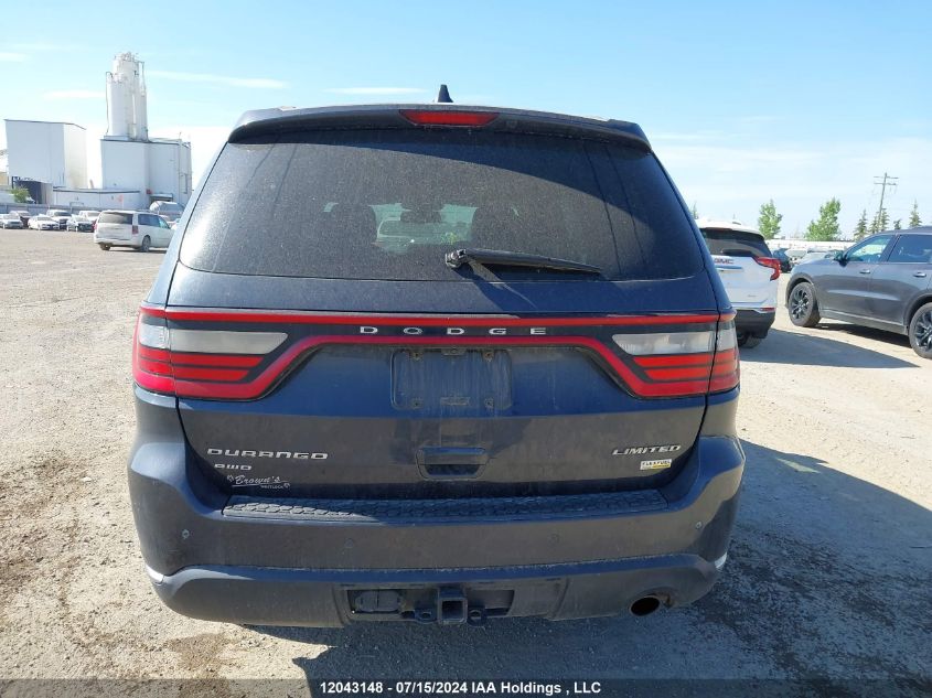 2014 Dodge Durango Limited VIN: 1C4RDJDG1EC490771 Lot: 12043148