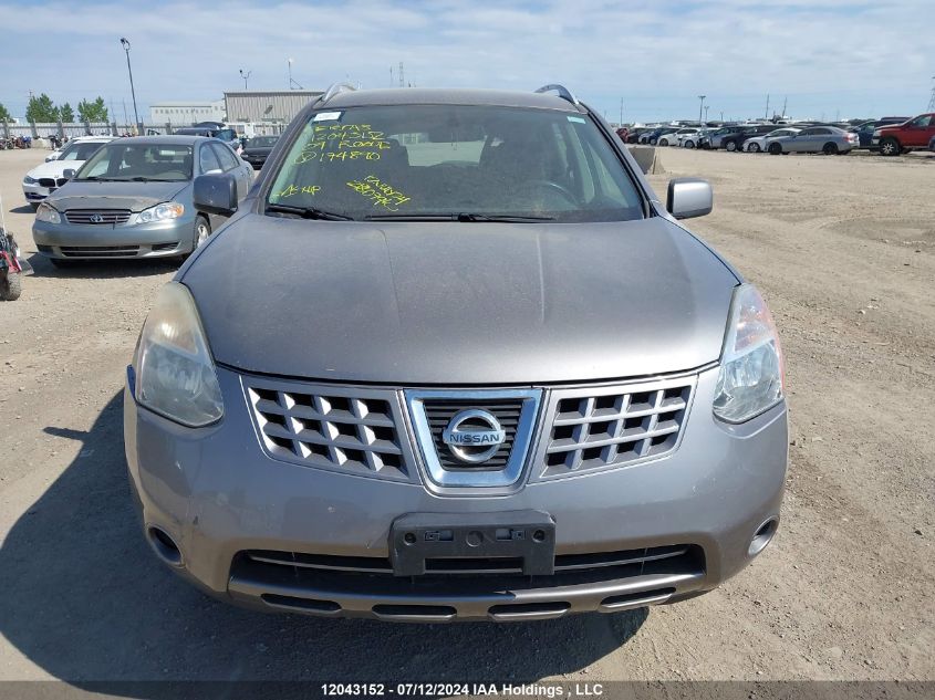 2009 Nissan Rogue S/Sl VIN: JN8AS58V29W174890 Lot: 12043152