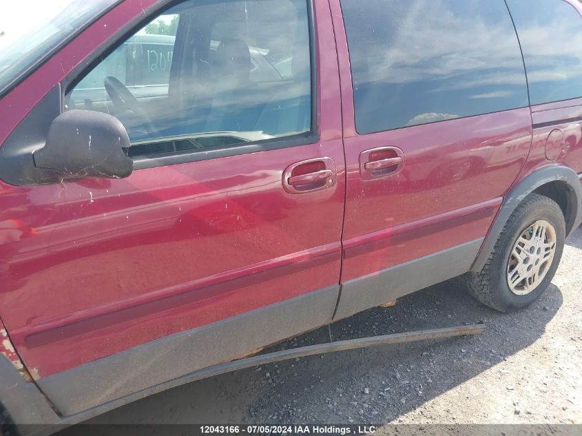 2005 Pontiac Montana Sv6 VIN: 1GMDU03L95D283232 Lot: 12043166