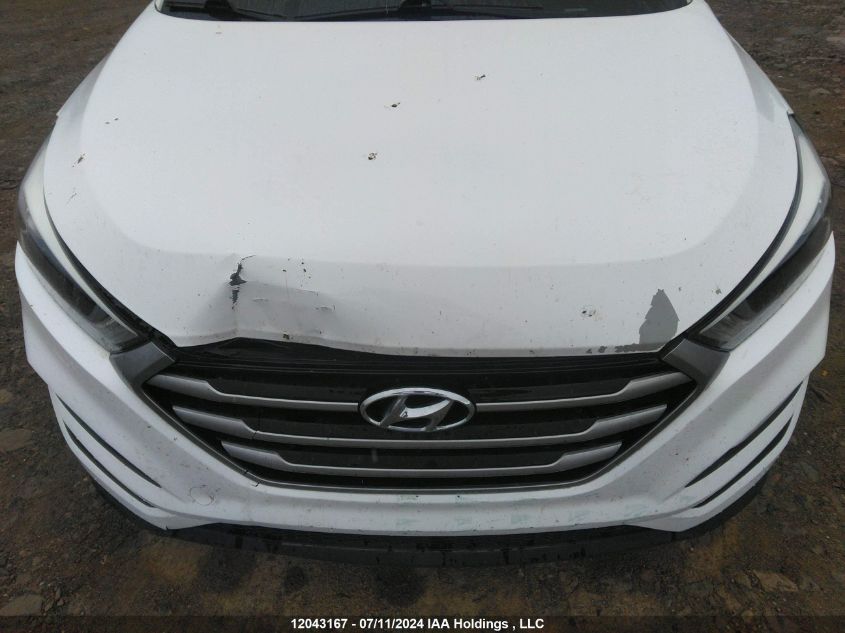 2018 Hyundai Tucson Limited/Sport And Eco/Se VIN: KM8J3CA47JU660332 Lot: 12043167