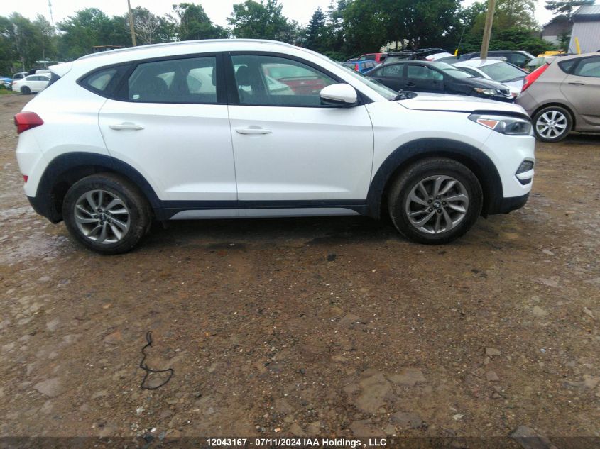 2018 Hyundai Tucson Limited/Sport And Eco/Se VIN: KM8J3CA47JU660332 Lot: 12043167