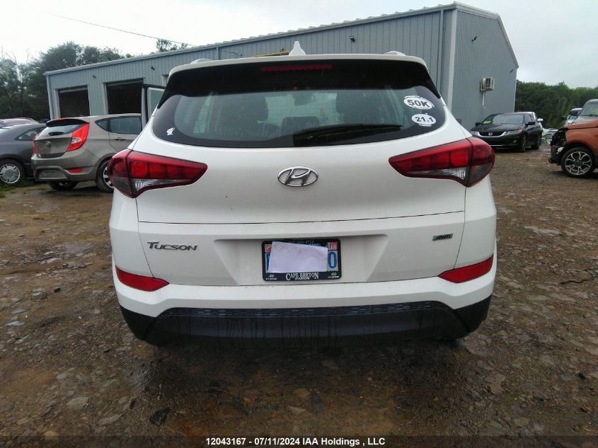 2018 Hyundai Tucson Limited/Sport And Eco/Se VIN: KM8J3CA47JU660332 Lot: 12043167