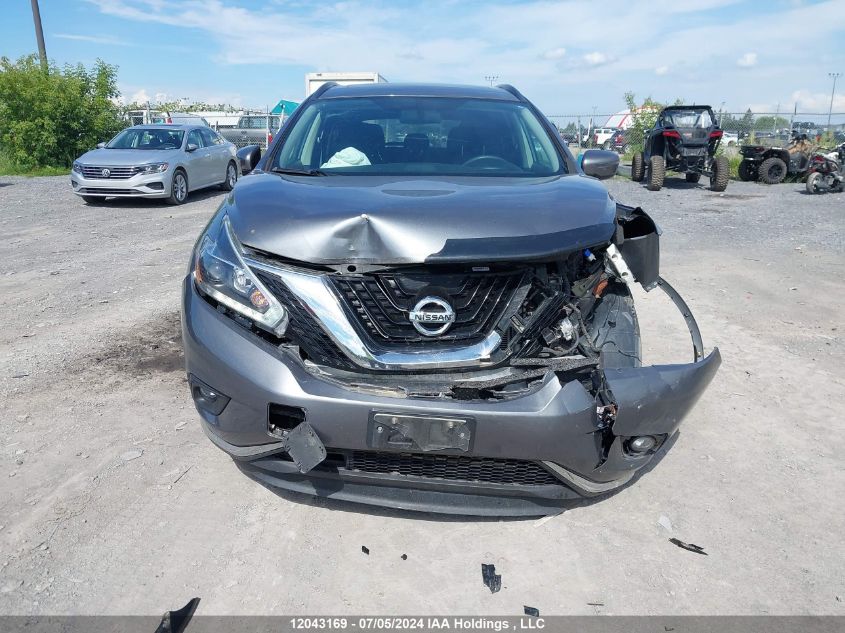 2018 Nissan Murano VIN: 5N1AZ2MH9JN122992 Lot: 12043169