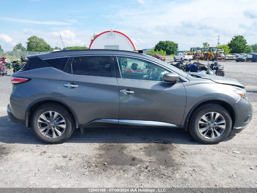 2018 Nissan Murano VIN: 5N1AZ2MH9JN122992 Lot: 12043169
