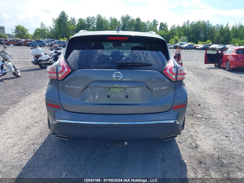 2018 Nissan Murano VIN: 5N1AZ2MH9JN122992 Lot: 12043169