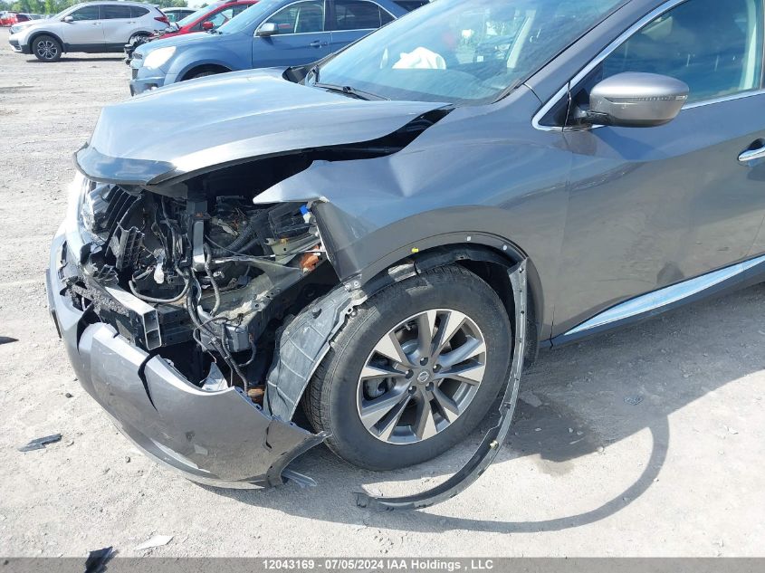 2018 Nissan Murano VIN: 5N1AZ2MH9JN122992 Lot: 12043169