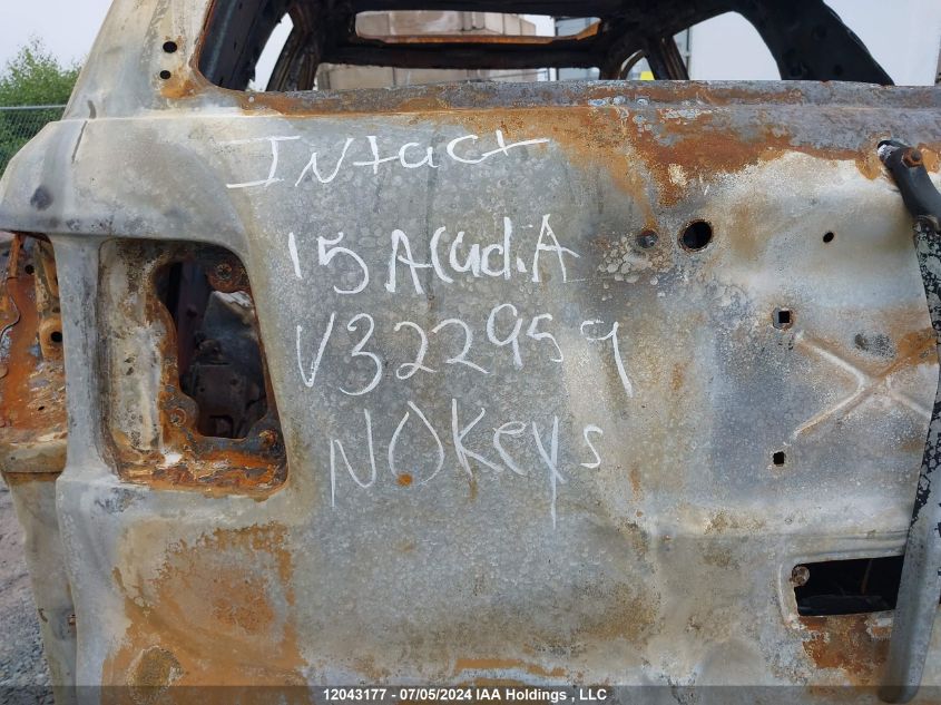 2015 GMC Acadia Denali VIN: 1GKKVTKD7FJ322959 Lot: 12043177