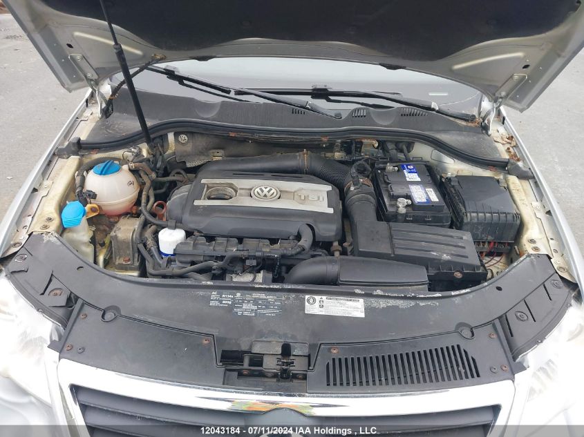 2010 Volkswagen Passat Sedan VIN: WVWAK9AN7AP043594 Lot: 12043184