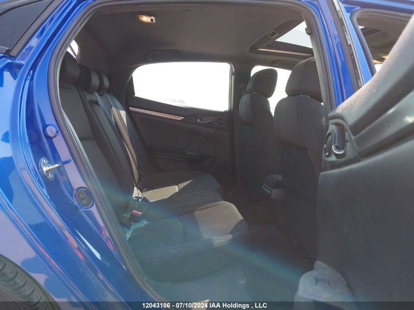 2019 Honda Civic Hatchback VIN: SHHFK7H42KU305491 Lot: 12043186