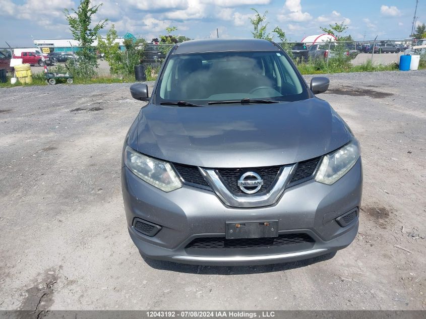 2016 Nissan Rogue VIN: 5N1AT2MV5GC793958 Lot: 12043192