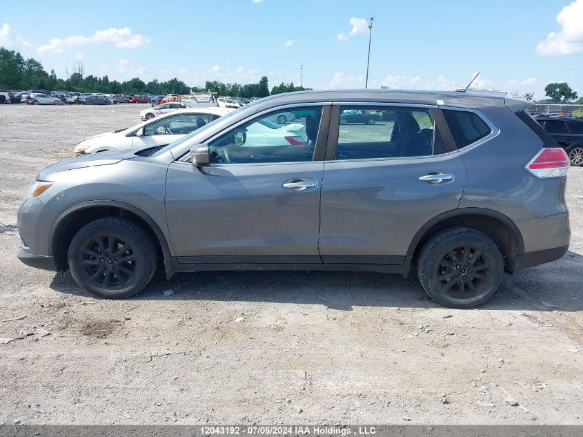2016 Nissan Rogue VIN: 5N1AT2MV5GC793958 Lot: 12043192