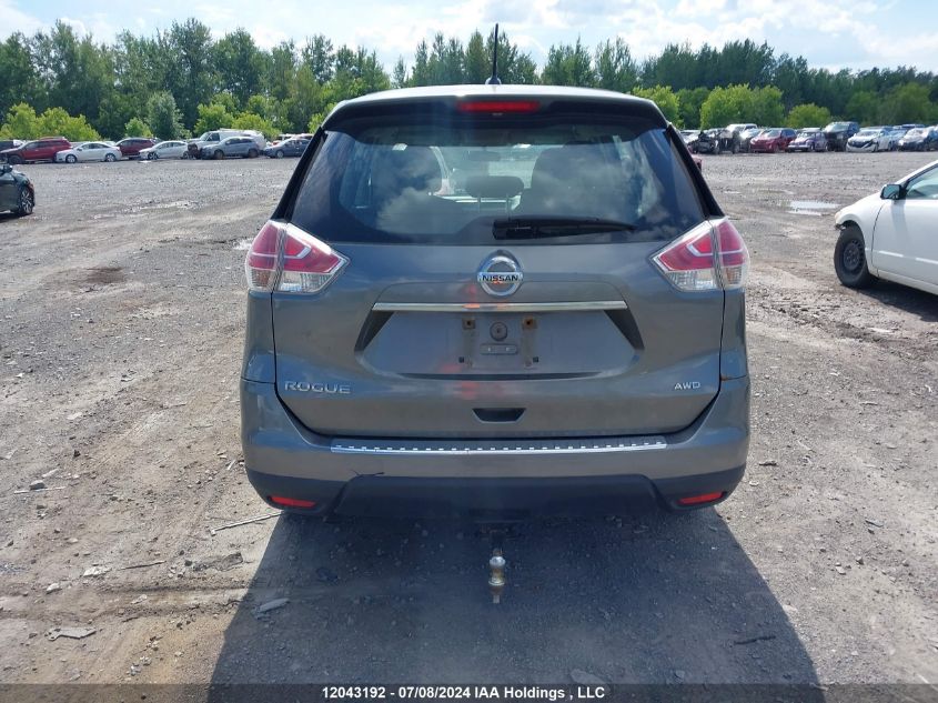 2016 Nissan Rogue VIN: 5N1AT2MV5GC793958 Lot: 12043192