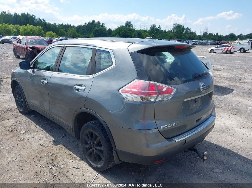 2016 Nissan Rogue VIN: 5N1AT2MV5GC793958 Lot: 12043192