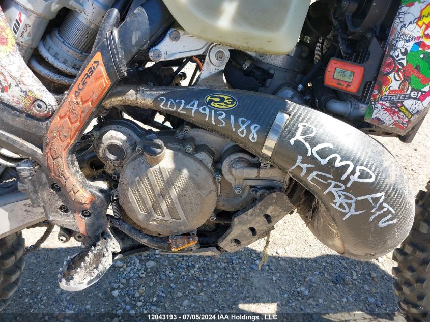 2022 Ktm 300 Xc-W Tpi VIN: VBKXWM234NM349401 Lot: 12043193