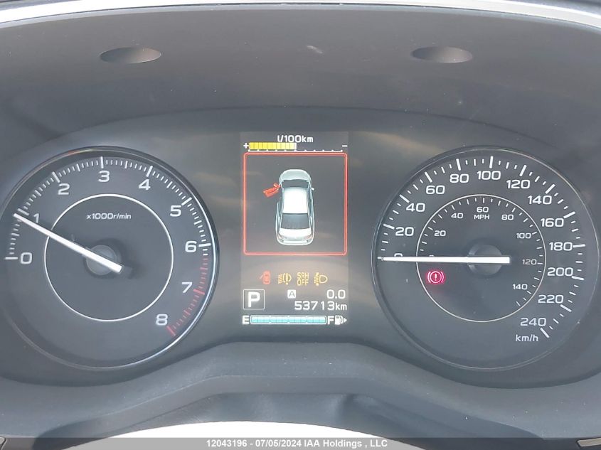 2019 Subaru Impreza VIN: 4S3GTAE68K3732743 Lot: 12043196