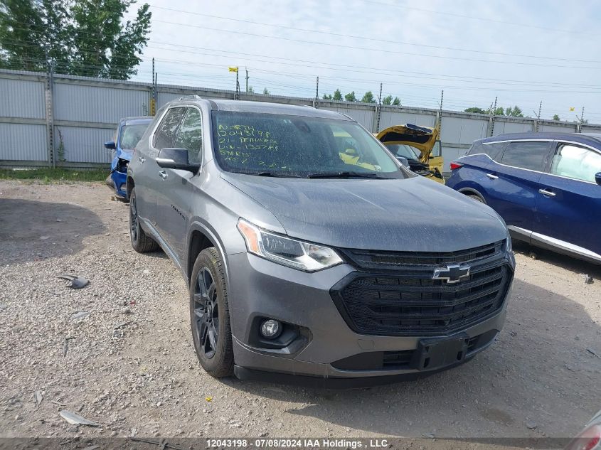 2021 Chevrolet Traverse Premier VIN: 1GNEVKKW3MJ135789 Lot: 12043198