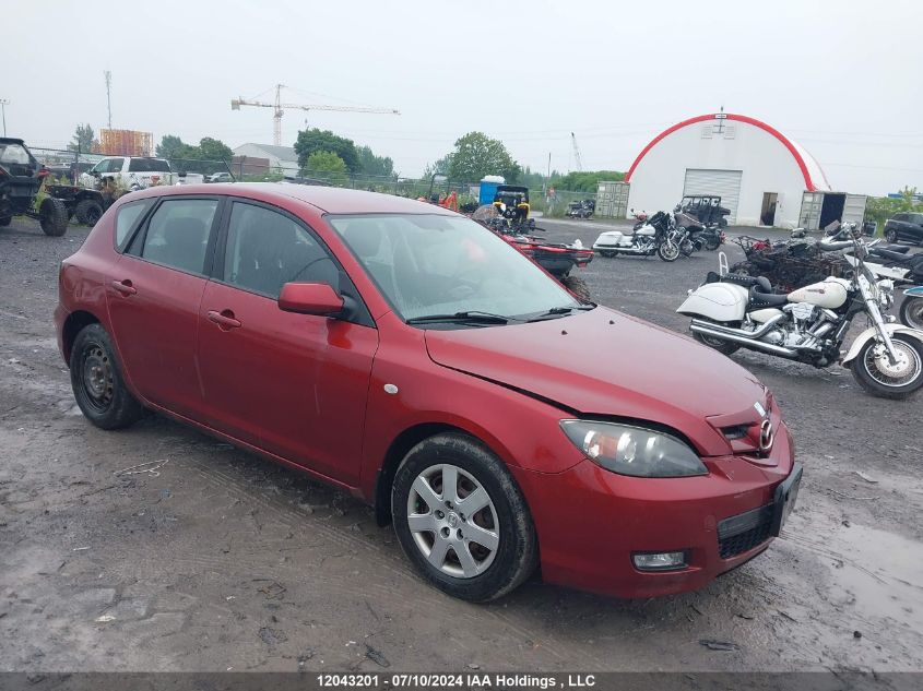 2008 Mazda Mazda3 VIN: JM1BK34F881176304 Lot: 12043201