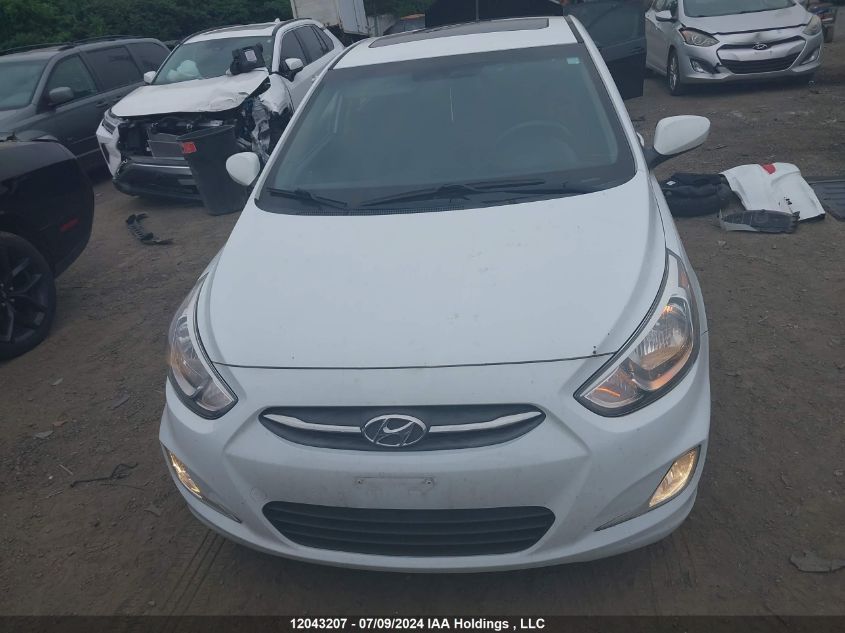 2017 Hyundai Accent Se VIN: KMHCT5AE1HU348644 Lot: 12043207