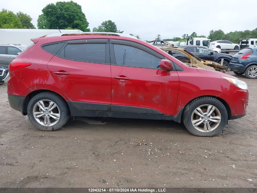 2011 Hyundai Tucson VIN: KM8JU3AC2BU252066 Lot: 12043214