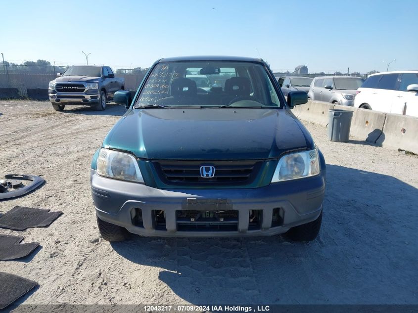 2000 Honda Cr-V Ex VIN: JHLRD1853YC809460 Lot: 12043217