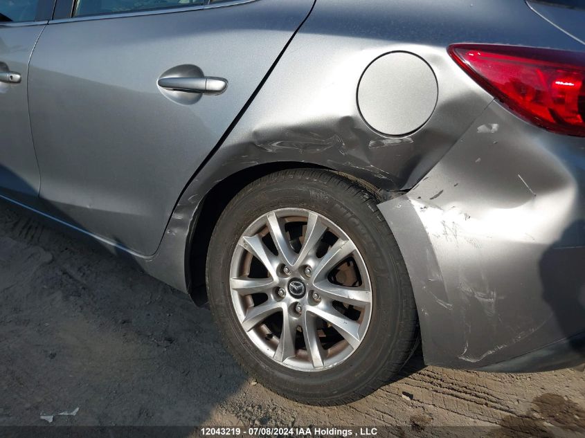 2014 Mazda Mazda3 VIN: JM1BM1L7XE1166099 Lot: 12043219