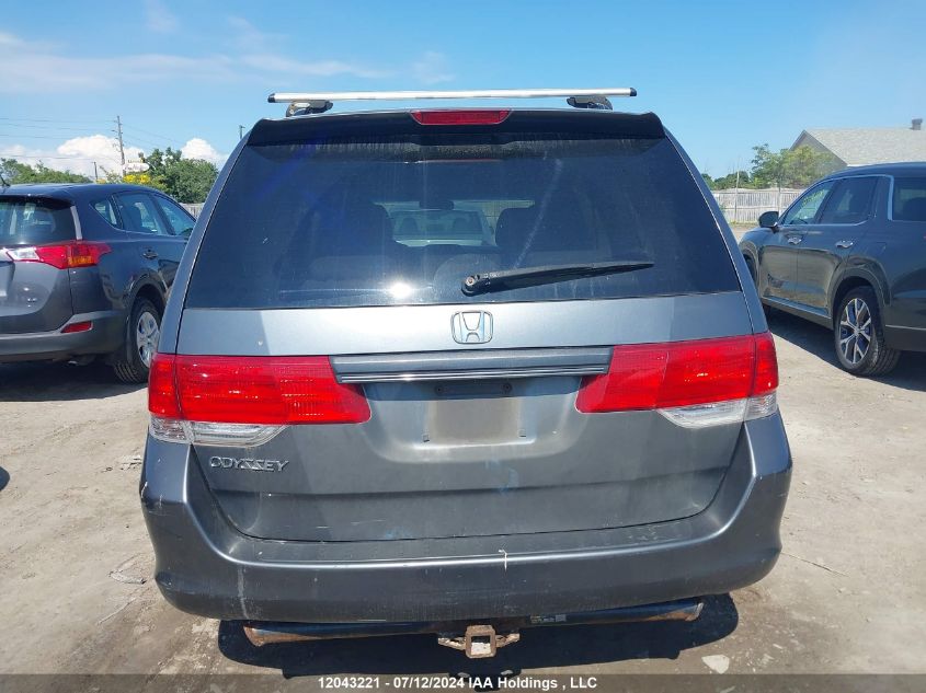 2010 Honda Odyssey VIN: 5FNRL3H55AB506586 Lot: 12043221