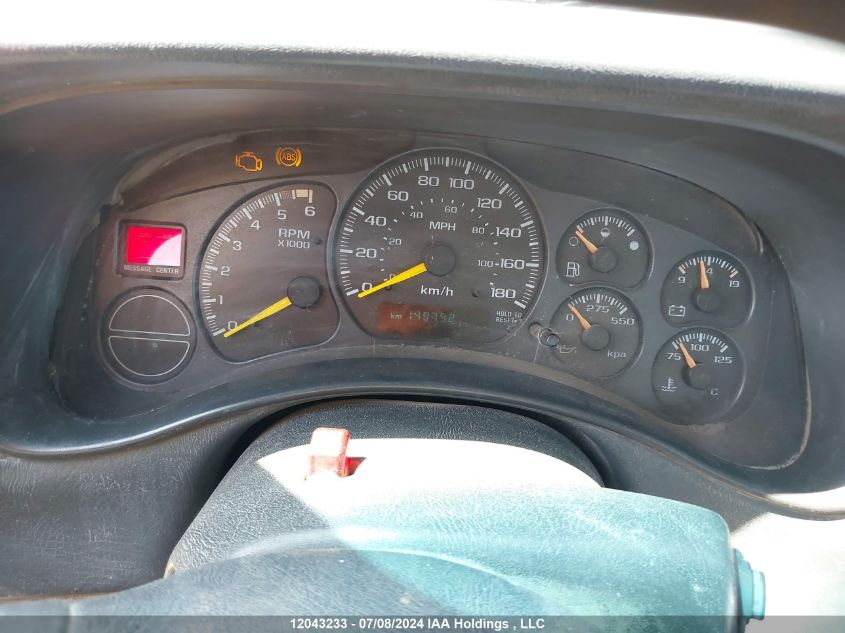 2001 GMC Sierra 1500 VIN: 1GTEC19V71E275063 Lot: 12043233