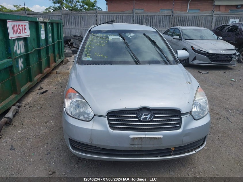 2009 Hyundai Accent VIN: KMHCN45C89U325506 Lot: 12043234