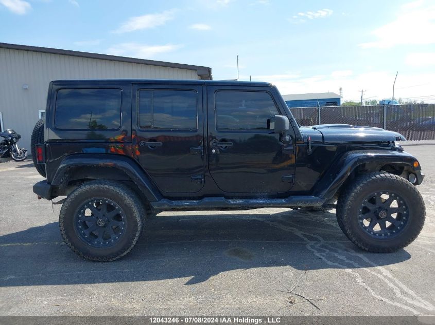 2018 Jeep Wrangler Jk Unlimited Sahara VIN: 1C4BJWEG8JL845967 Lot: 12043246