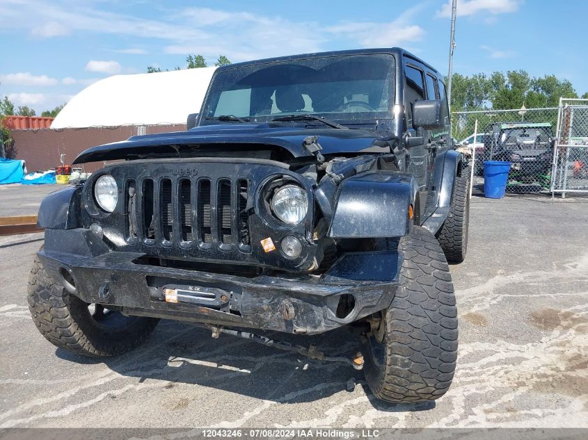 2018 Jeep Wrangler Jk Unlimited Sahara VIN: 1C4BJWEG8JL845967 Lot: 12043246