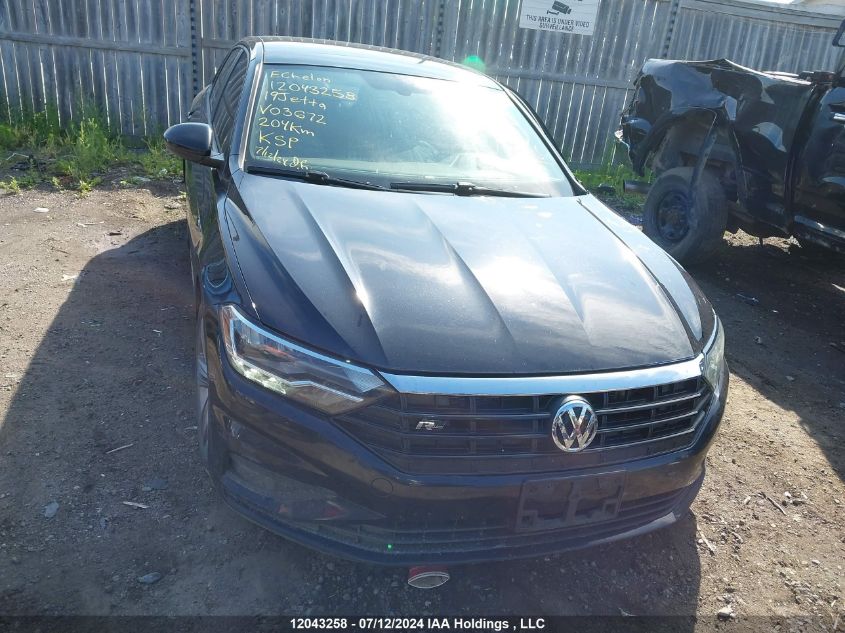 2019 Volkswagen Jetta Sel VIN: 3VWE57BUXKM036372 Lot: 12043258