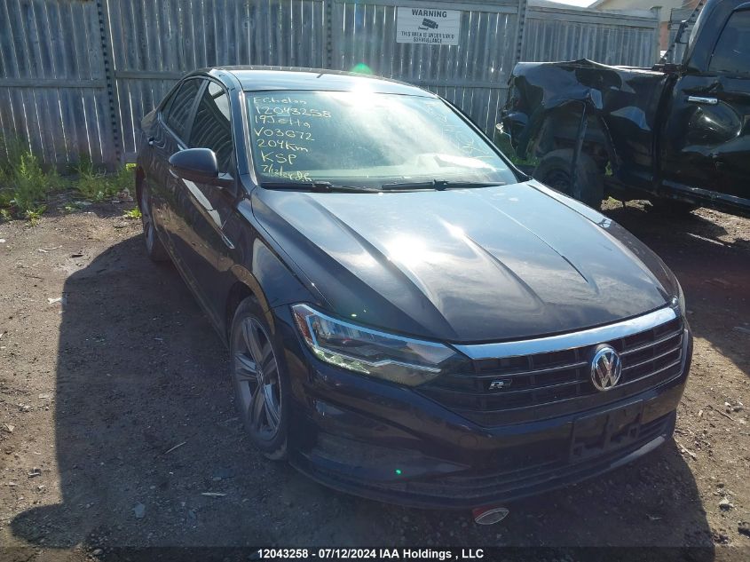 2019 Volkswagen Jetta Sel VIN: 3VWE57BUXKM036372 Lot: 12043258