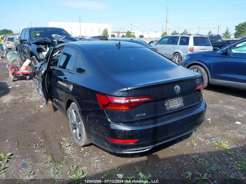 2019 Volkswagen Jetta Sel VIN: 3VWE57BUXKM036372 Lot: 12043258