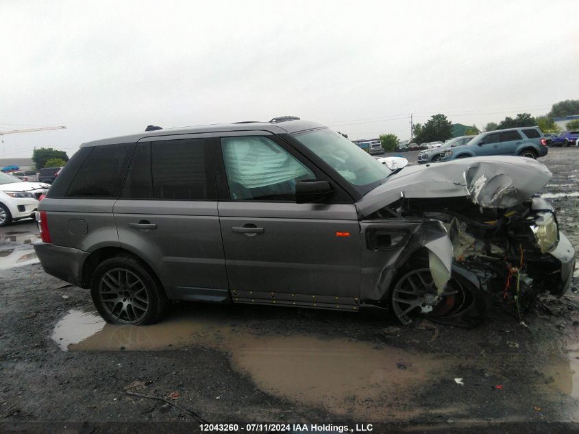 2007 Land Rover Range Rover Sport VIN: SALSK25467A108744 Lot: 12043260