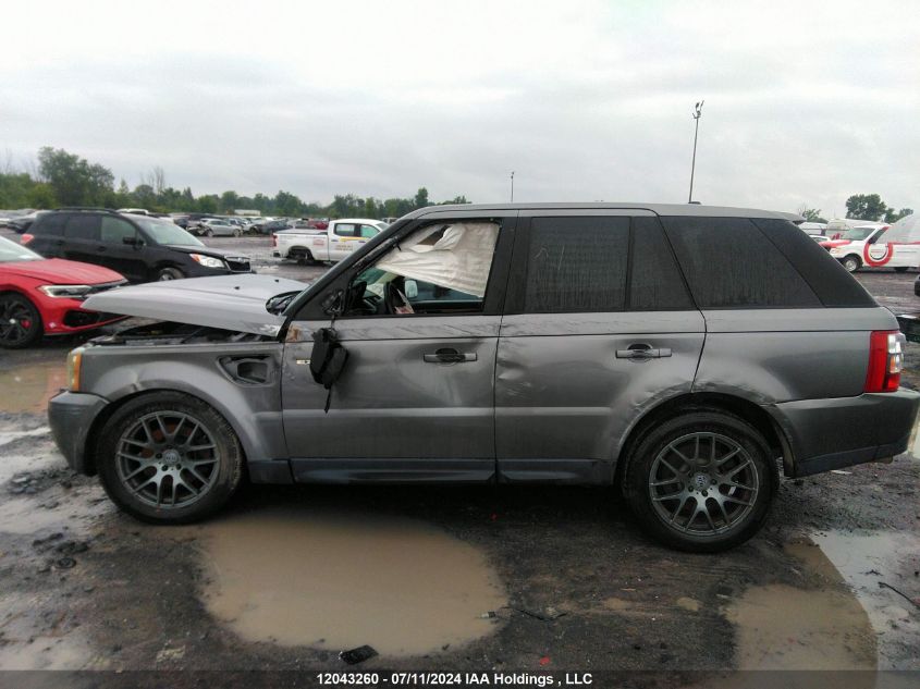 2007 Land Rover Range Rover Sport VIN: SALSK25467A108744 Lot: 12043260