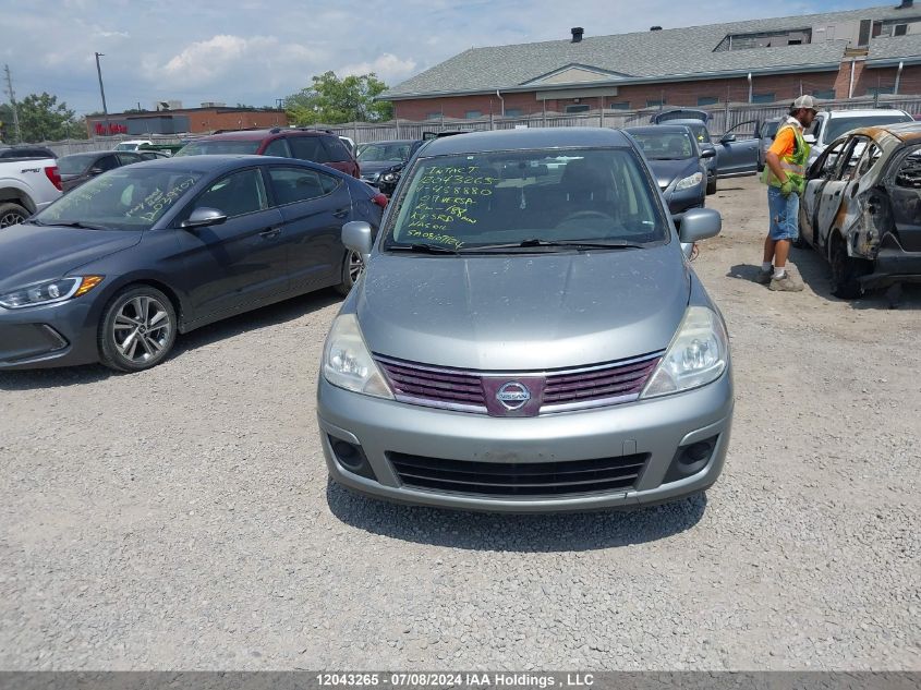 2009 Nissan Versa VIN: 3N1BC13E99L458880 Lot: 12043265