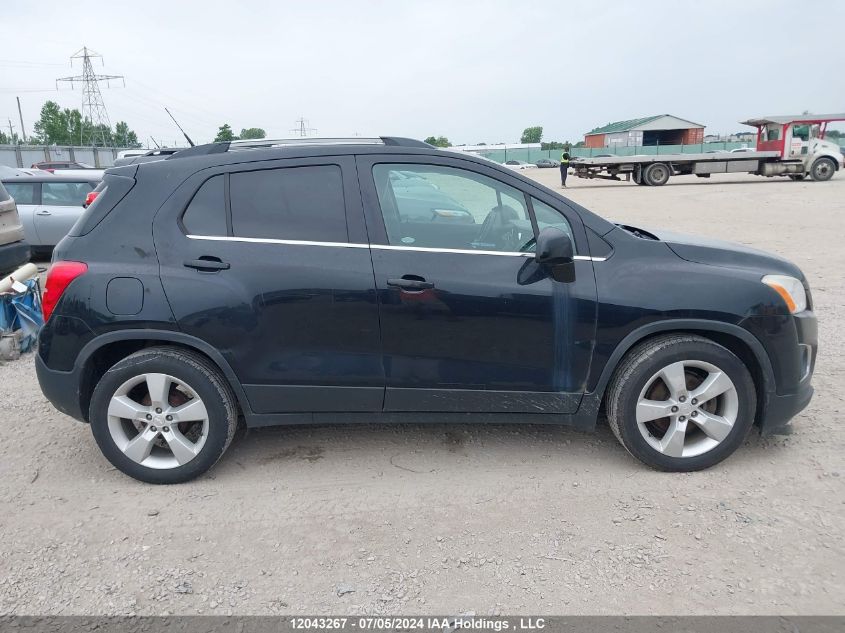 2014 Chevrolet Trax VIN: 3GNCJNSB1EL159293 Lot: 12043267