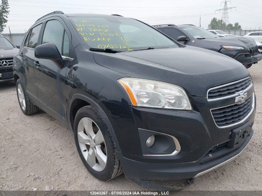 2014 Chevrolet Trax VIN: 3GNCJNSB1EL159293 Lot: 12043267
