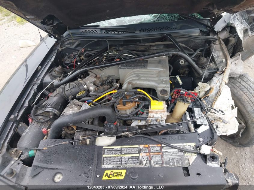 1995 Ford Mustang Gt/Gts VIN: 1FALP42T1SF204612 Lot: 12043283