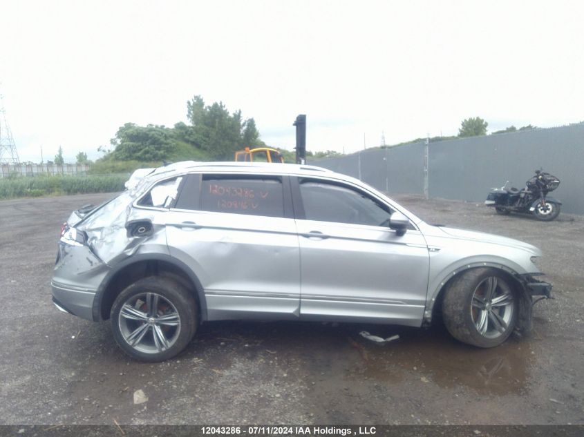 2021 Volkswagen Tiguan VIN: 3VV4B7AX1MM120846 Lot: 12043286