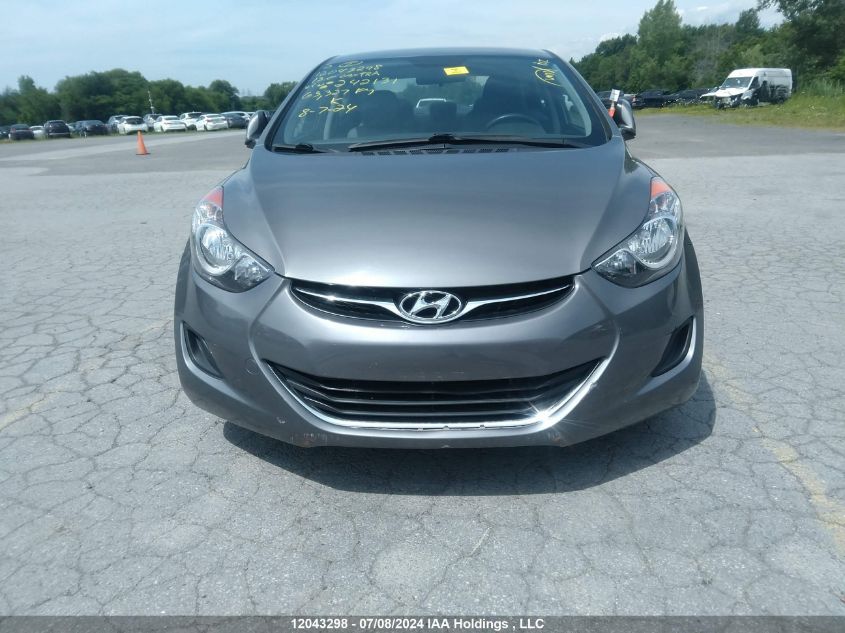 2013 Hyundai Elantra Gls/Limited VIN: 5NPDH4AE0DH242131 Lot: 12043298