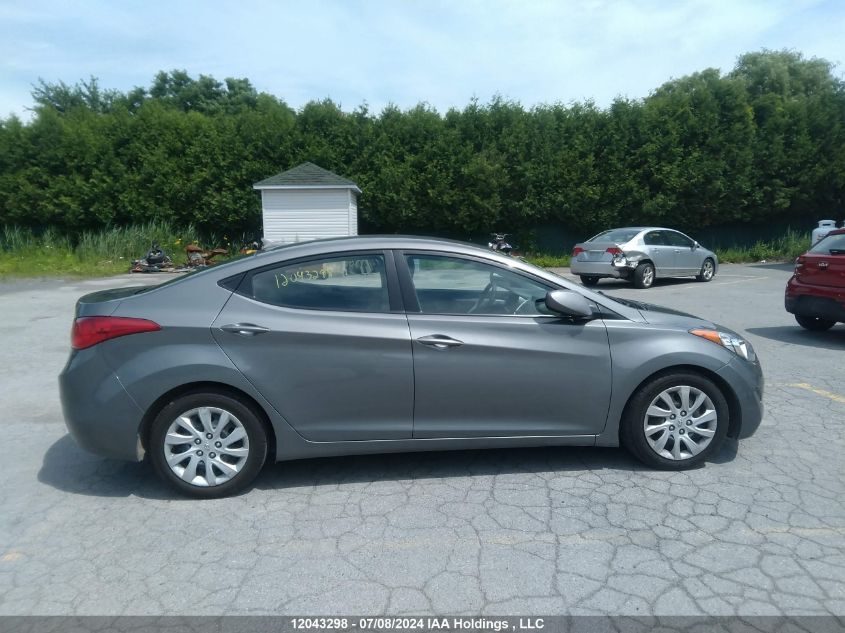 2013 Hyundai Elantra Gls/Limited VIN: 5NPDH4AE0DH242131 Lot: 12043298