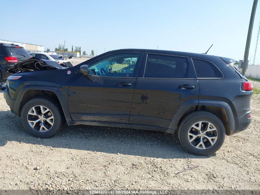 2015 Jeep Cherokee Trailhawk VIN: 1C4PJMBB3FW726801 Lot: 12043303