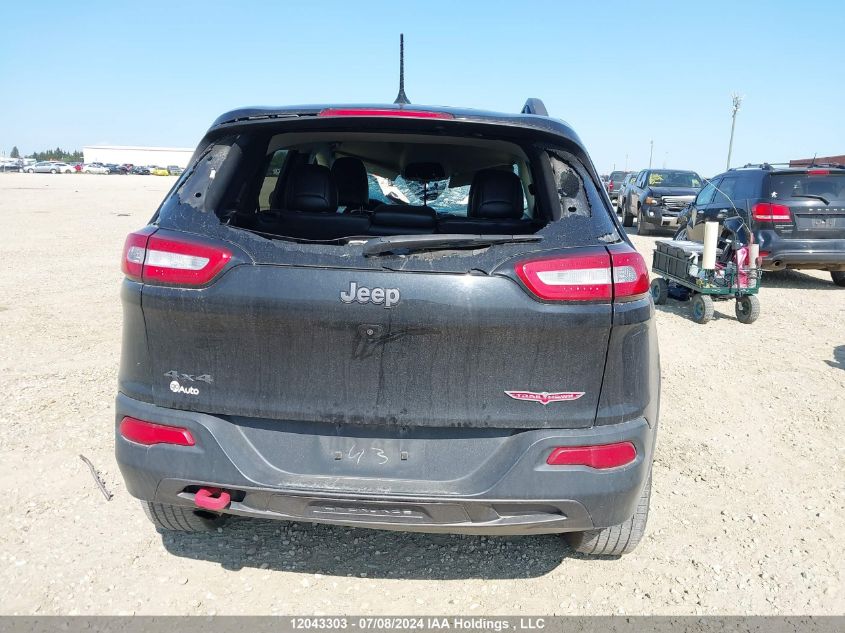 2015 Jeep Cherokee Trailhawk VIN: 1C4PJMBB3FW726801 Lot: 12043303