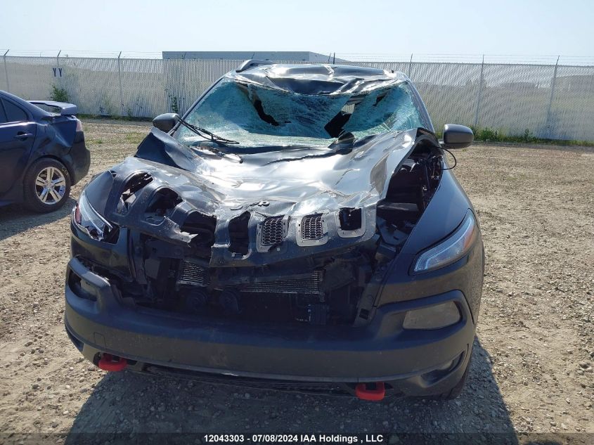 2015 Jeep Cherokee Trailhawk VIN: 1C4PJMBB3FW726801 Lot: 12043303