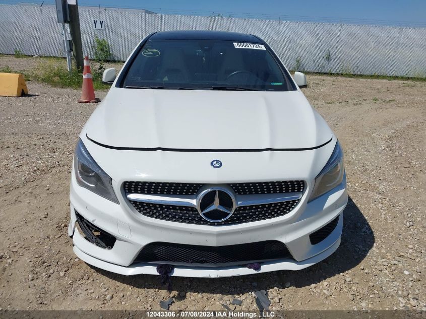 2015 Mercedes-Benz Cla VIN: WDDSJ4GB1FN174004 Lot: 12043306