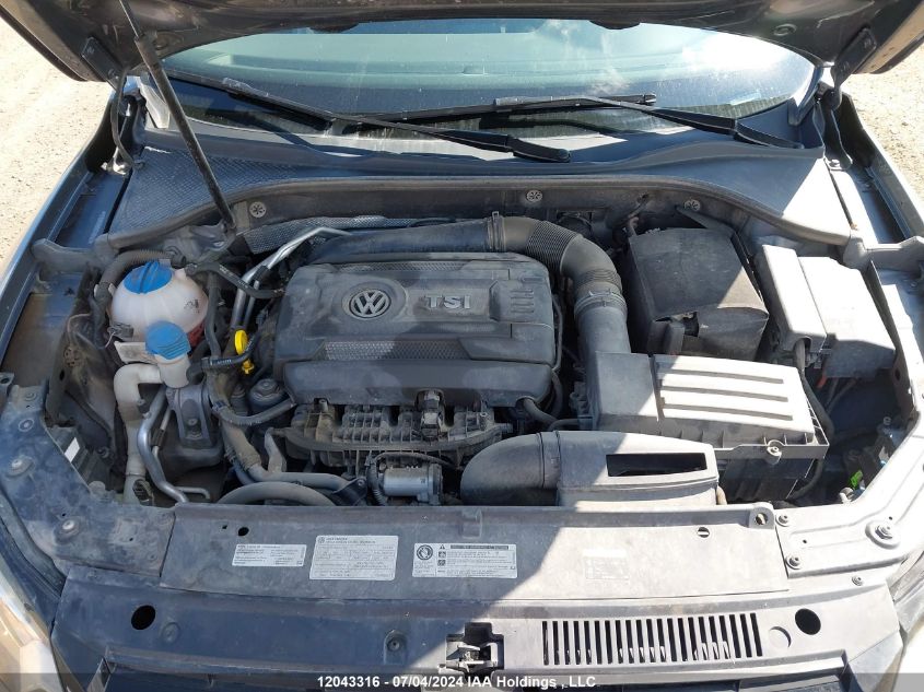 2014 Volkswagen Passat VIN: 1VWAS7A35EC100341 Lot: 12043316