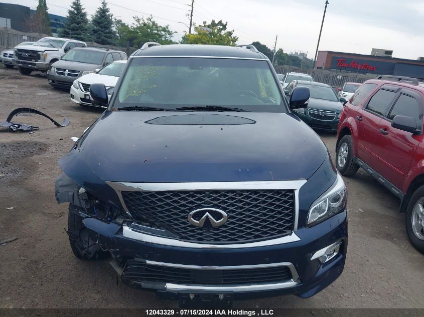 2017 Infiniti Qx80 VIN: JN8AZ2NE9H9156835 Lot: 12043329